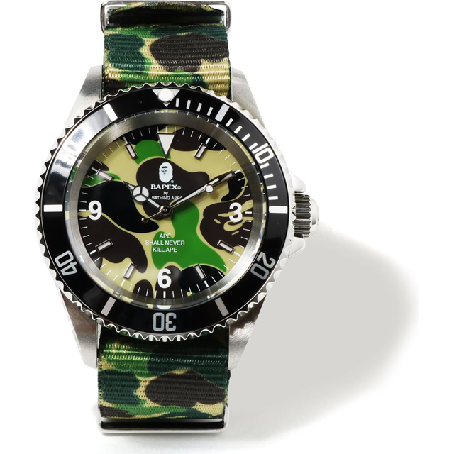 Bape BAPE ABC Belt Type 1 Bapex Watch Green - view 2