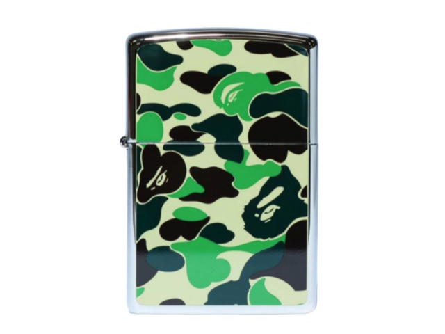 Bape BAPE ABC Zippo Lighter Green - view 1