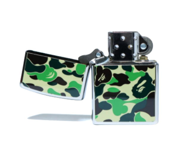 Bape BAPE ABC Zippo Lighter Green - view 2