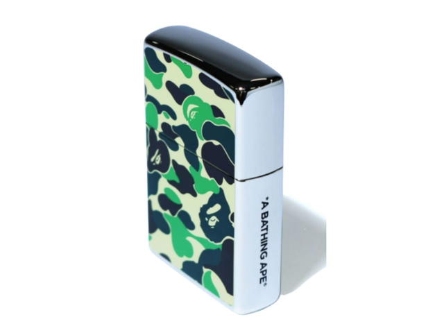Bape BAPE ABC Zippo Lighter Green - view 3