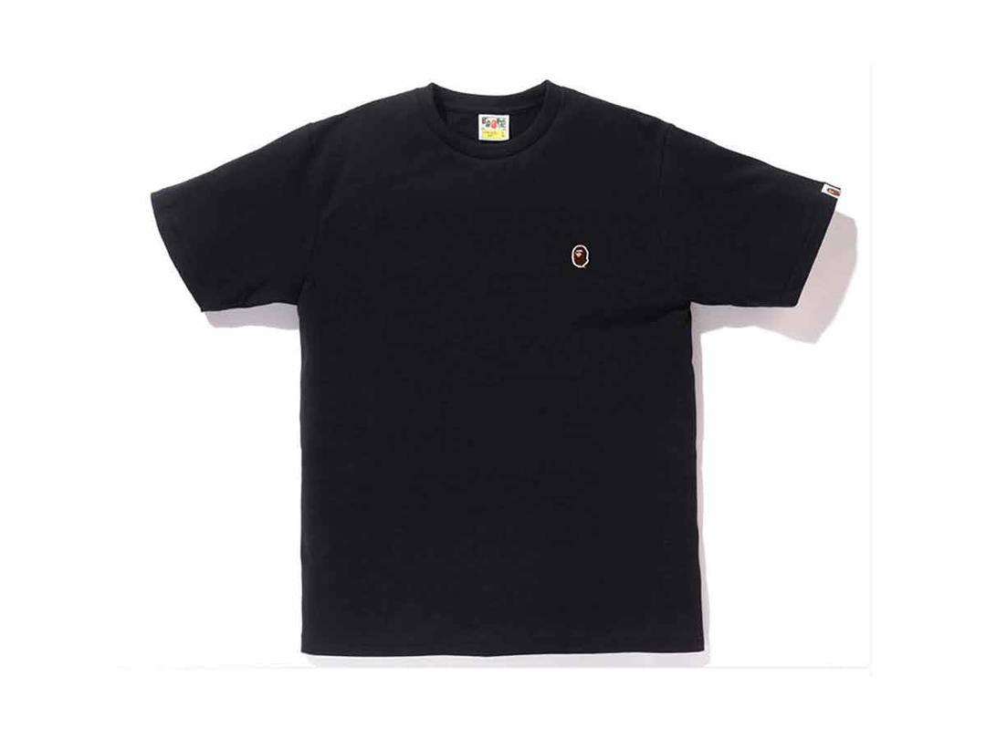 Bape BAPE Ape Head One Point Tee Black