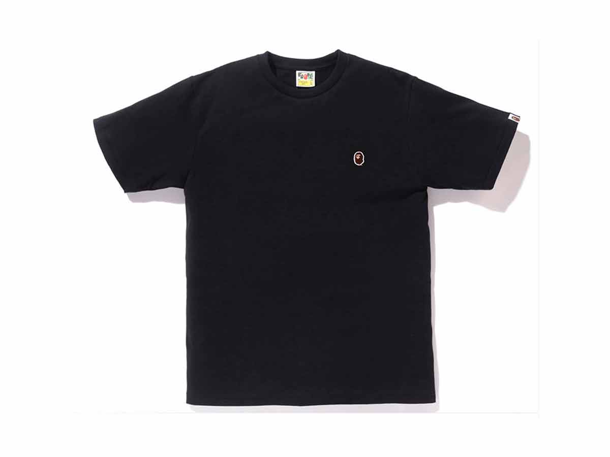 Bape BAPE Ape Head One Point Tee Black