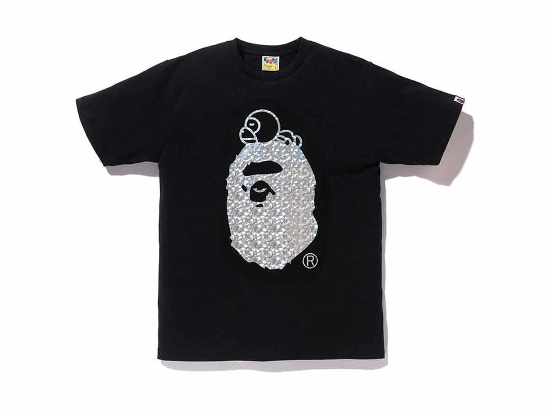 Bape BAPE Aurora Milo on Big Ape Tee Black