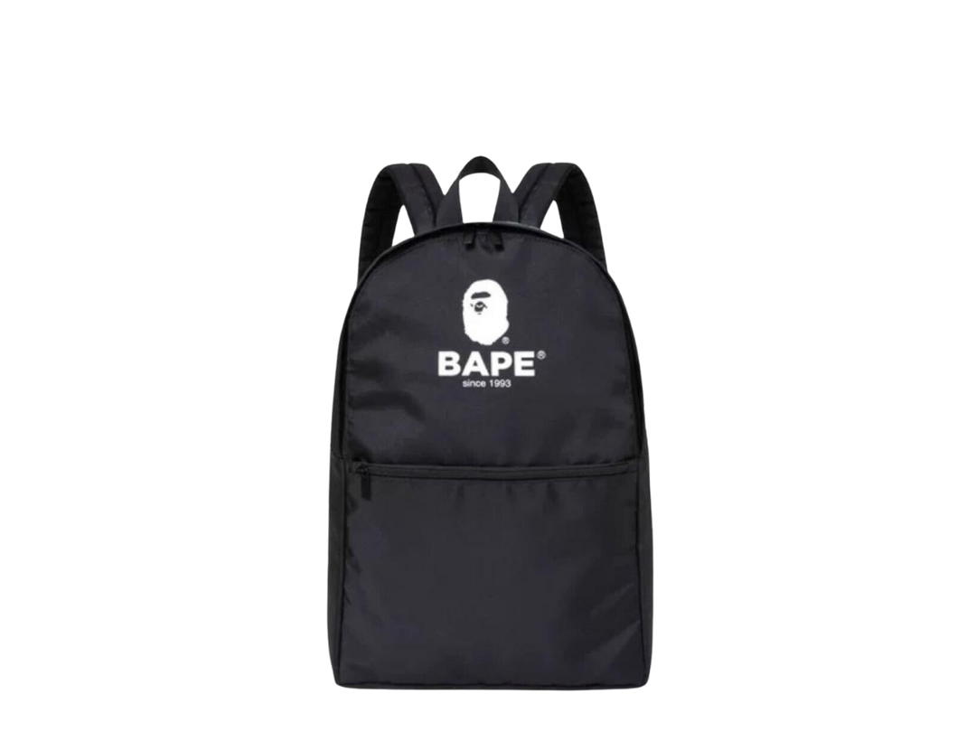 Bape BAPE Backpack Daypack APE HEAD Logo Print Black (AW19)