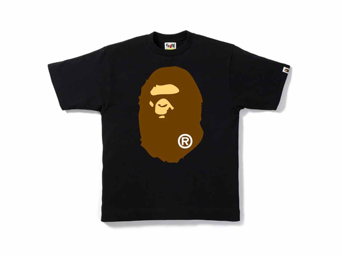 Bape BAPE Big Ape Head Tee Black