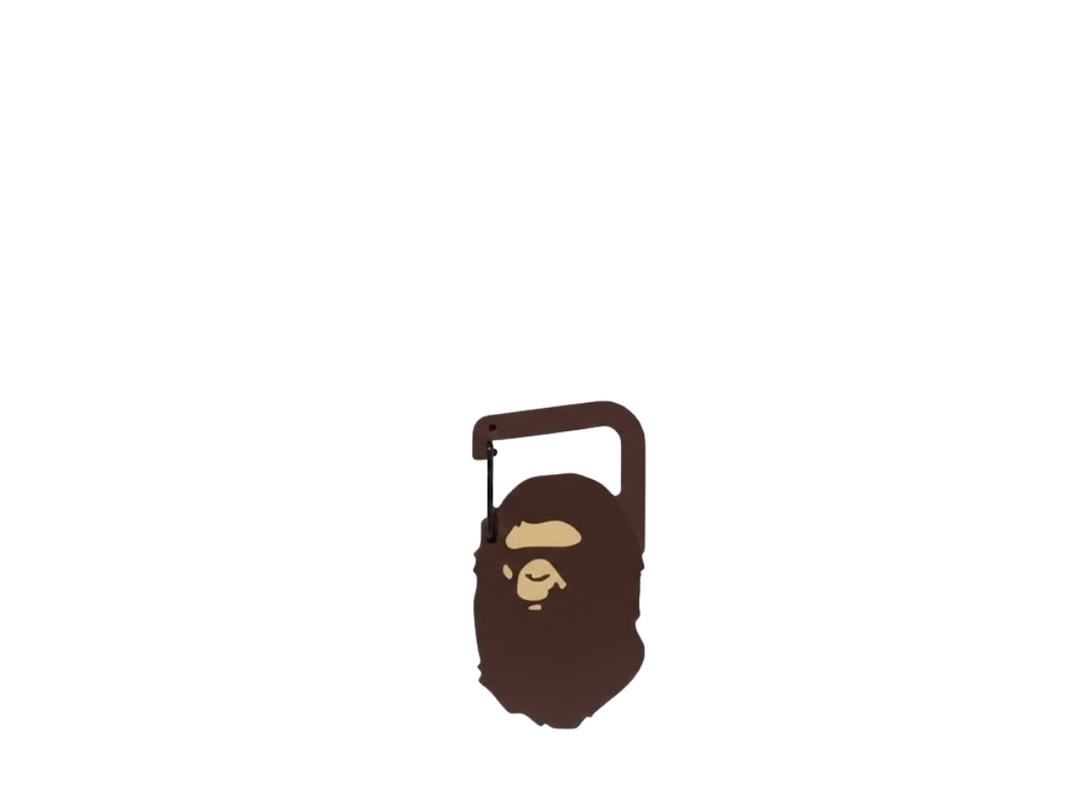 A Bathing Ape A Bathing Ape Cap Clip Brown