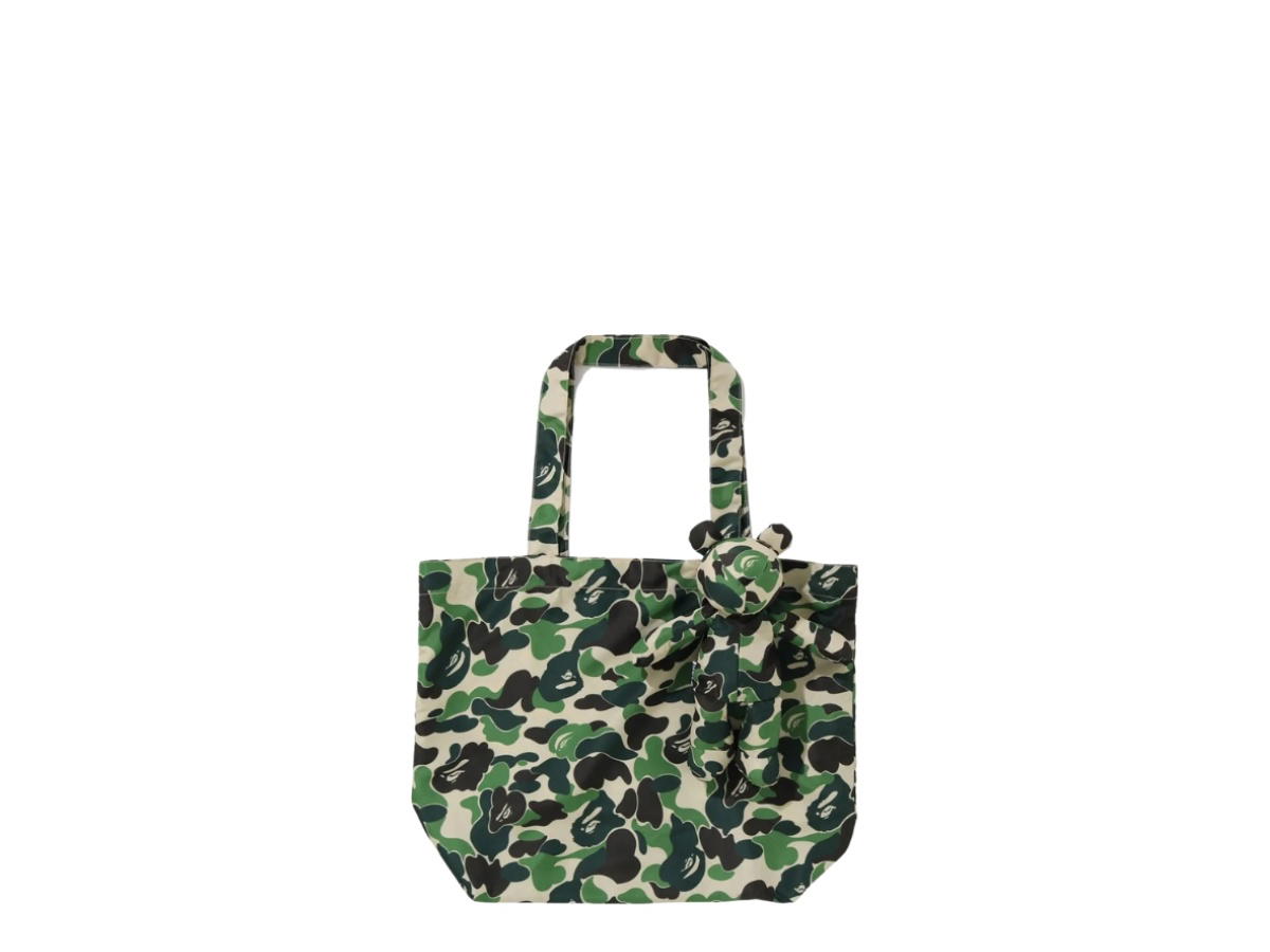 Bape Bape ABC Bear Eco Bag Green