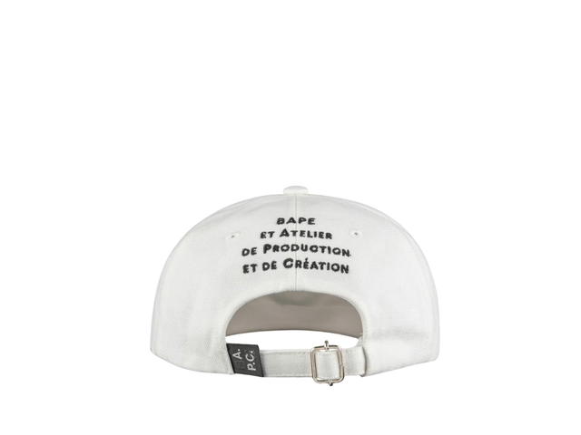 Bape Bape x A.p.c. Milo On Apc Cotton Cap White - view 2