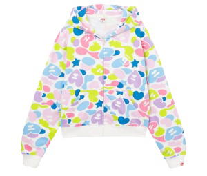 Buy Bape Camo Ap Hooded Zip-up Sweater Multi at Sasom – Authentic and Ready to Ship