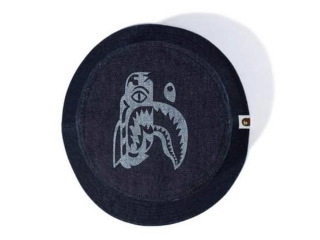 Bape BAPE Indigo Shark Tiger Hat - view 2
