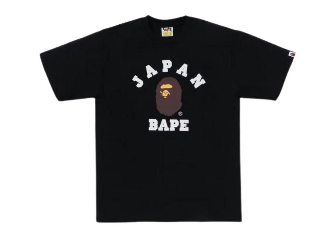Bape BAPE Japan College City Tee Black