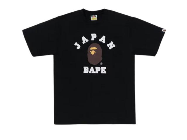Bape BAPE Japan College City Tee Black - view 1