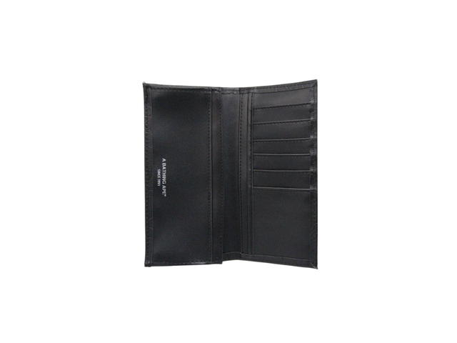Bape BAPE Magazine Exclusive Black Emboss Long Wallet Black - view 2