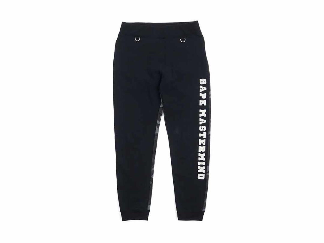Bape BAPE X MMJ Color Camo Sweatpants Black