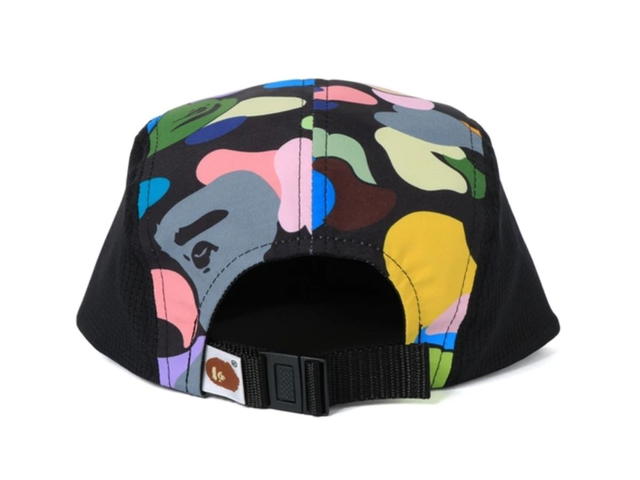 Bape BAPE Multi Camo Jet Cap Black - view 2