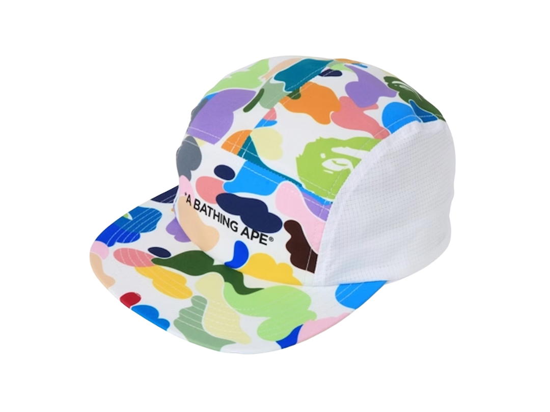 Bape BAPE Multi Camo Jet Cap White