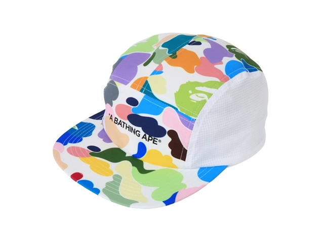 Bape BAPE Multi Camo Jet Cap White - view 1