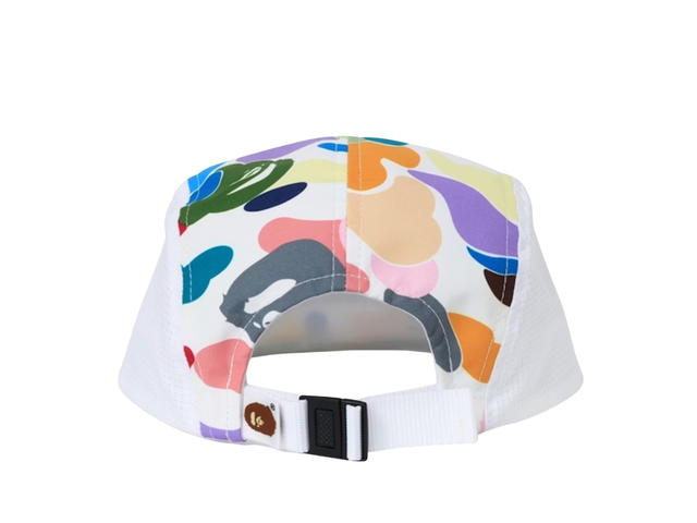 Bape BAPE Multi Camo Jet Cap White - view 2