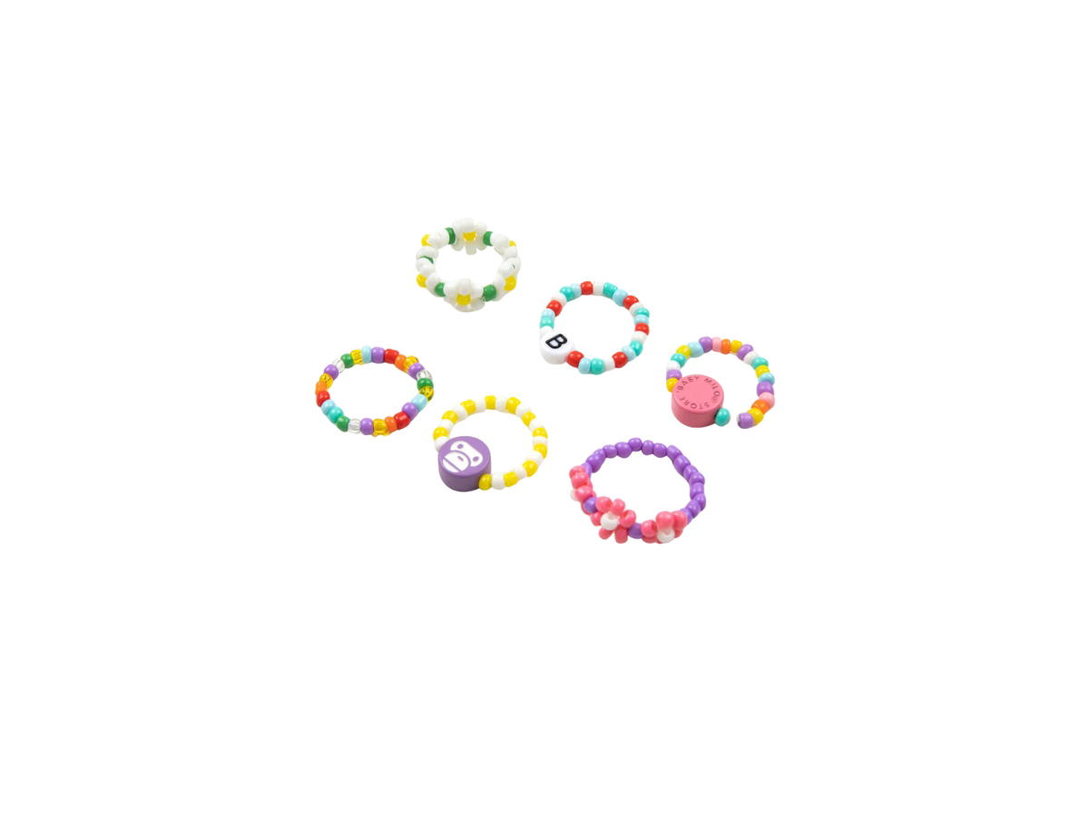 Bape Bape Baby Milo Ring Set - Pack Of 6 Multi