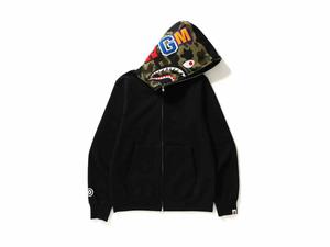 Buy Bape Shark Full Zip Hoodie Black at Sasom – Authentic and Ready to Ship