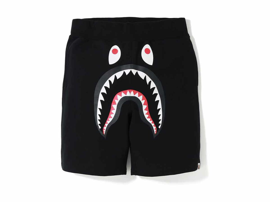 Bape BAPE Shark Sweat Shorts Black/Purple