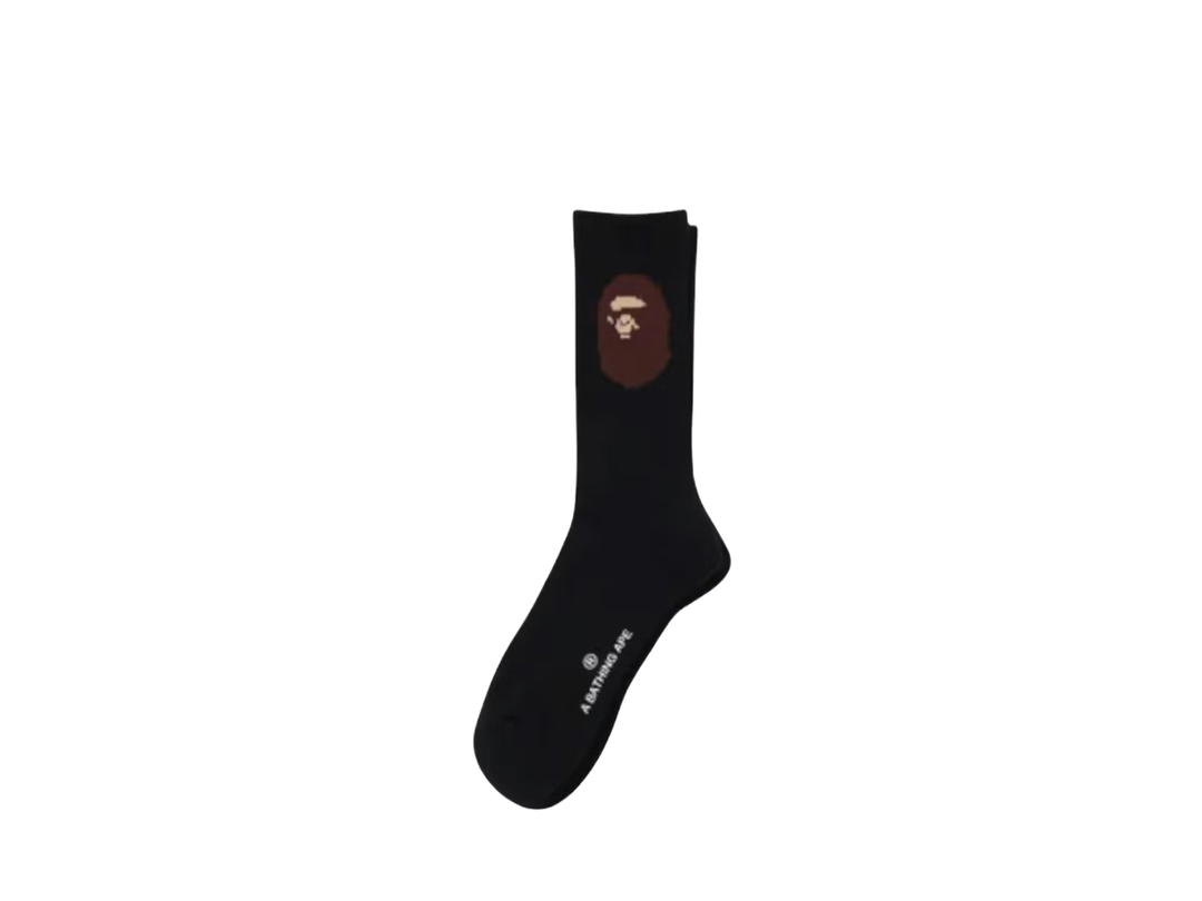 Bape BAPE Ape Head Socks Black