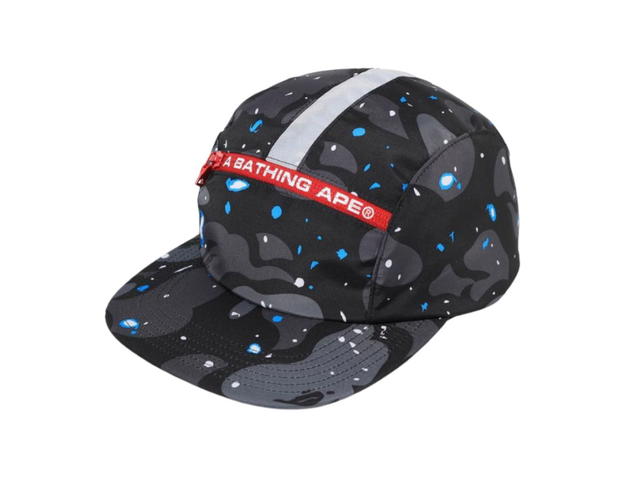 Bape Bape Space Camo Jet Cap Black - view 1