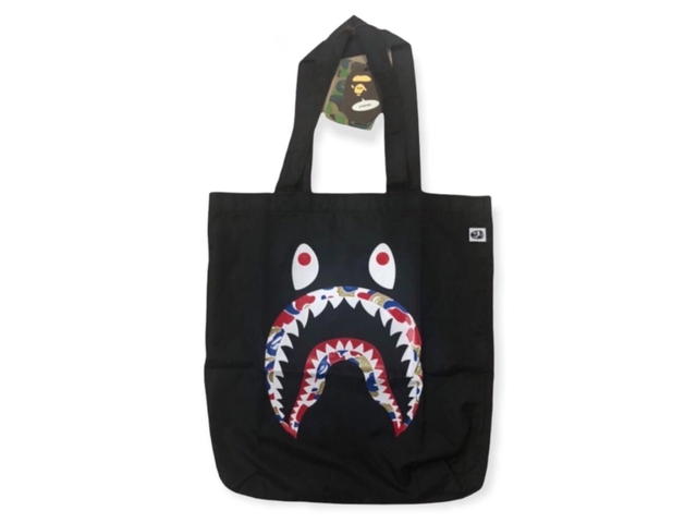 Bape Bape Storm Shark Design Tote Bag 6th Anniversary Bangkok Collection - view 1