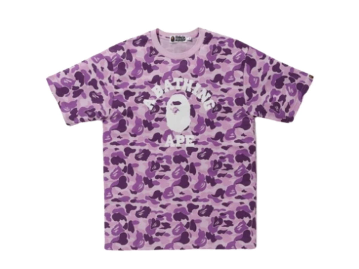 Bape Bape Taipei 14th Anniversary Camo College Tee