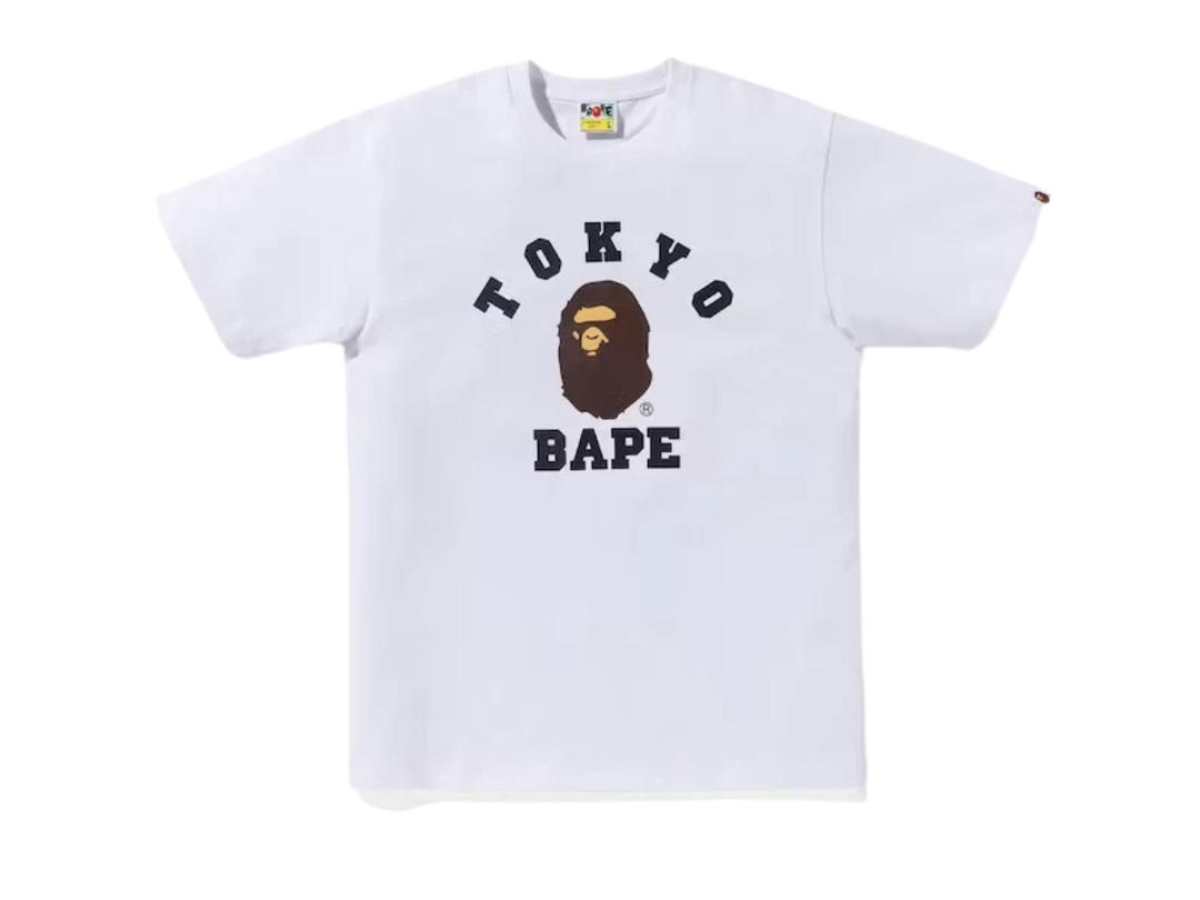 Bape BAPE Tokyo College City Tee White