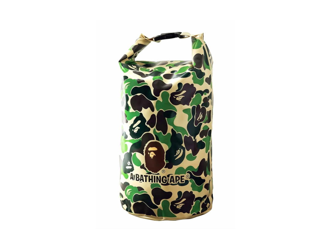 Bape Bape ABC Camo Dry Bag Green PVC