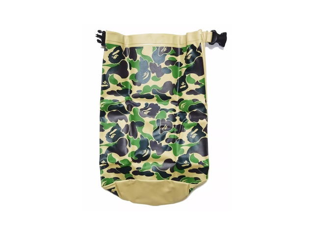 Bape Bape ABC Camo Dry Bag Green PVC - view 3