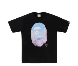 Buy BAPE Akura Photo Ape Head Tee Black at Sasom – Authentic and Ready to Ship