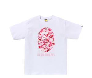 Buy Bape Abc Sakura Camo By Bathing Ape Tee White at Sasom – Authentic and Ready to Ship