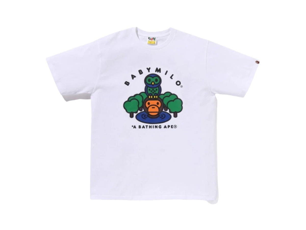 Bape Bape Baby Milo (Seibu Ikebukuro Store Exclusive) Tee White