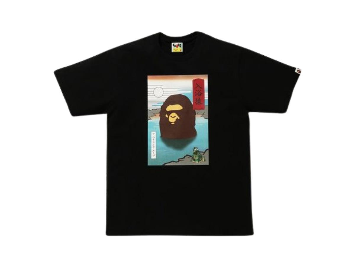 Bape Bape Japan A Bathing Ape Tee Black (FW20)