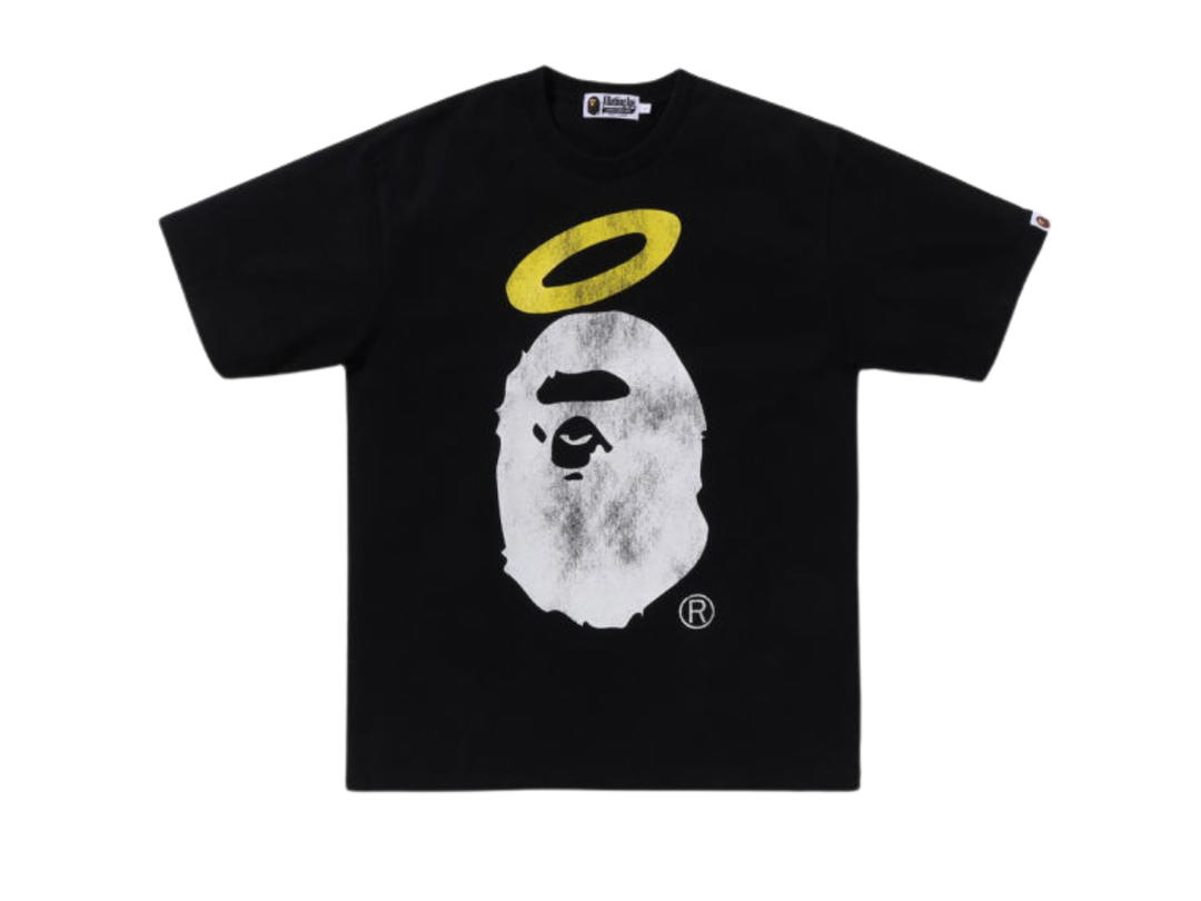 Bape Bape X Union Washed Ape Head Tee Black