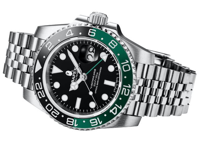 Bape BAPE Type 2 Bapex #1 Watch Silver/Black/Green - view 2