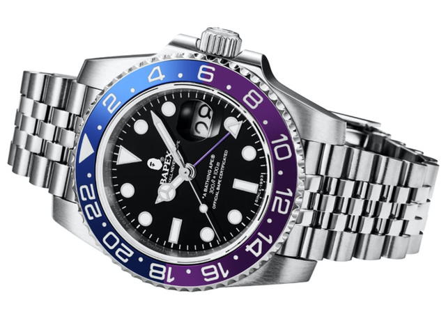 Bape BAPE Type 2 Bapex #1 Watch Silver/Blue/Purple - view 2