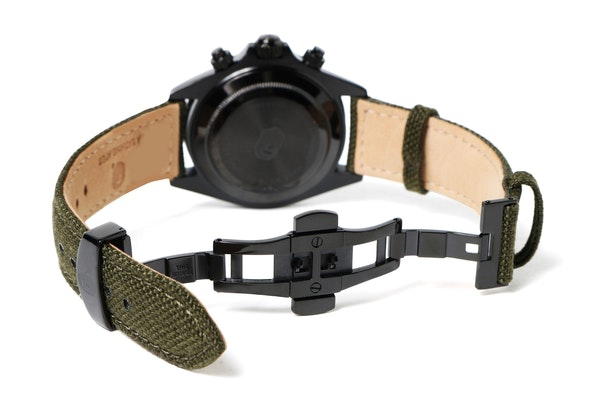 Bape BAPE Type 3 Bapex Watch Olive/Black - view 2