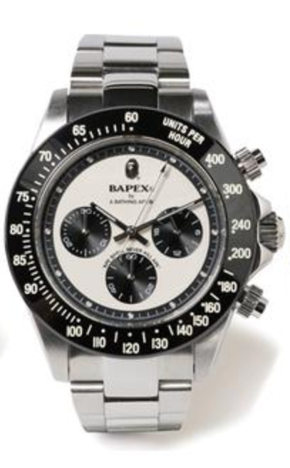 Bape BAPE Type 3 Bapex Watch Silver - view 2
