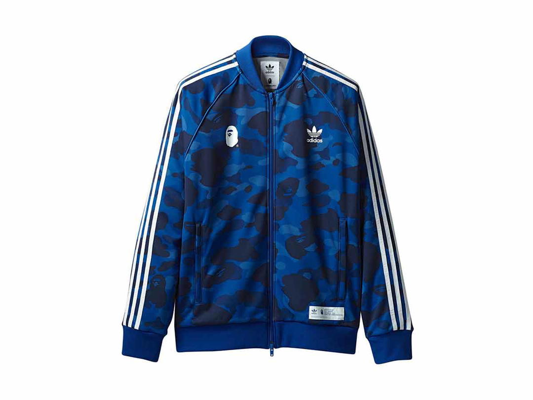 Bape BAPE x adidas adicolor Track Top Blue