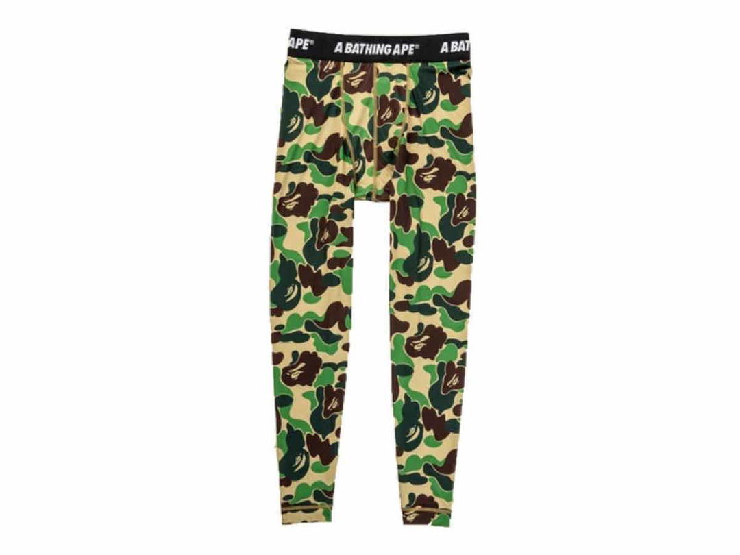 Bape Bathing Ape X Adidas Sb Tights Green