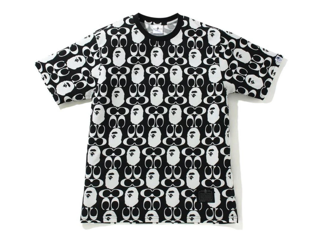 Bape BAPE x Coach Tee Black