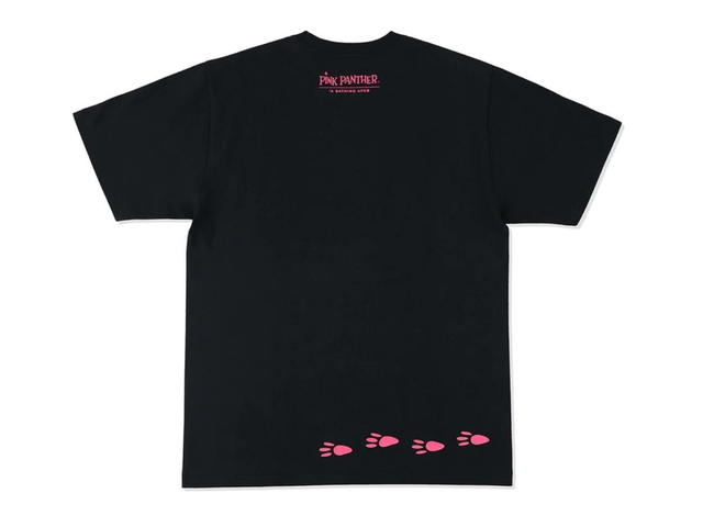 Bape BAPE x Pink Panther ABC Camo Wall Tee Black - view 2