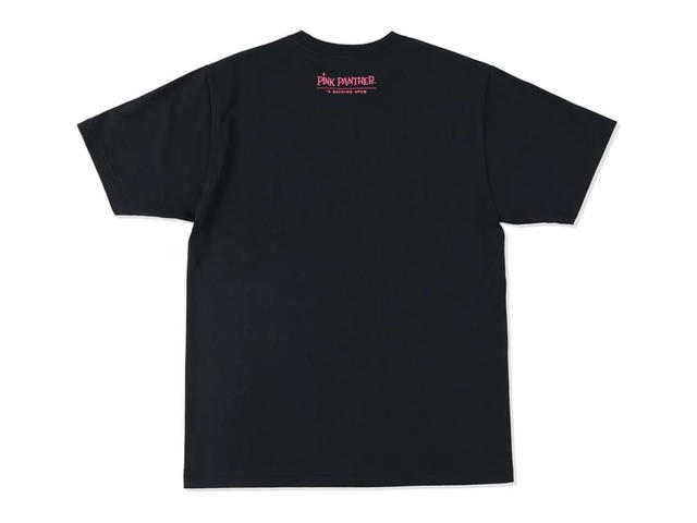 Bape BAPE x Pink Panther Ape Head Tee Black - view 2