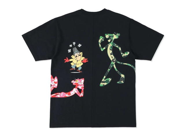Bape BAPE x Pink Panther Tee Black - view 2
