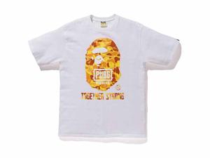 Buy BAPE x PUBG Ape Head Tee White at Sasom – Authentic and Ready to Ship