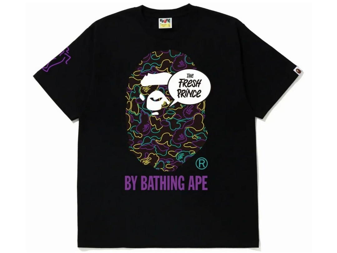 Bape Bape x The Fresh Prince Ape Head Tee
