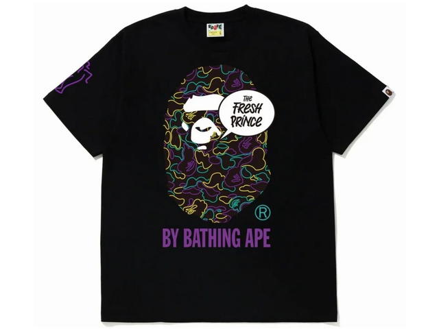 Bape Bape x The Fresh Prince Ape Head Tee - view 1